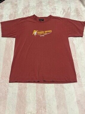Vintage Panda Express Orange Chicken Promo Tee Red L USA Made Graphic T-Shirt